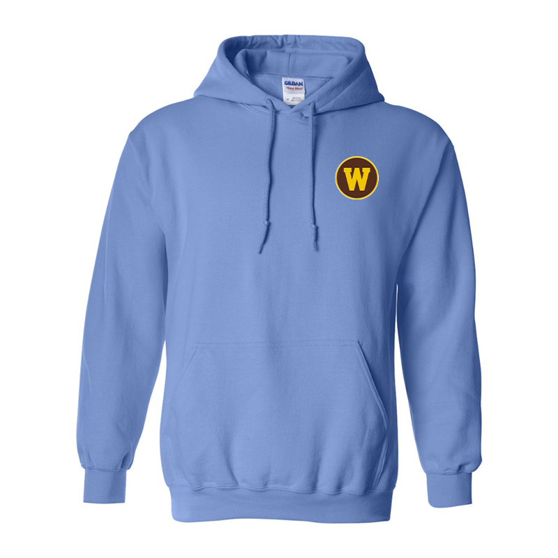 Men's Western Michigan Broncos Gildan  Heavy Blend Hooded Sweatshirt
